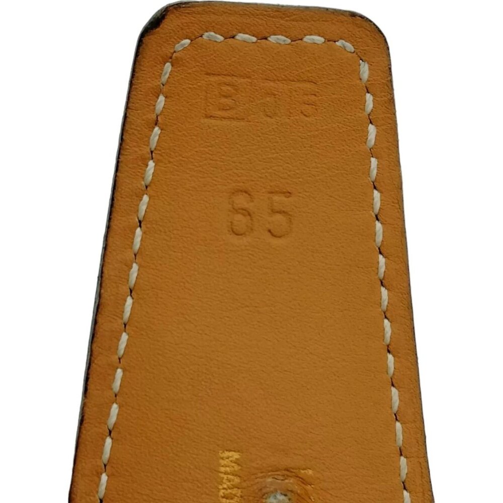 705364AG (S6) Hermes Belt Black Leather - Picture 9 of 10